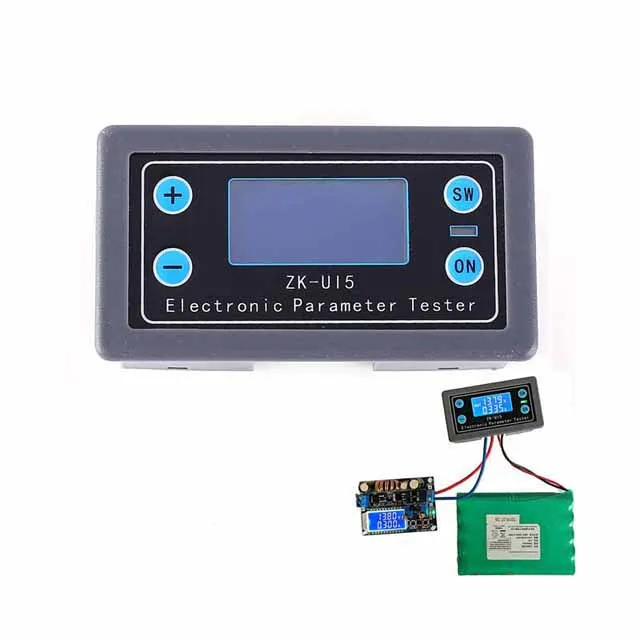 A23-- Multi-function Meter LCD Voltmeter Ammeter Battery Capacity Power Tester Discharge Timer Temperature Display
A23-- Multi-function Meter LCD Voltmeter Ammeter Battery Capacity Power Tester Discharge Timer Temperature Display
