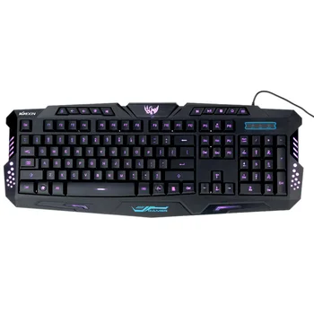 Russian Version LED Adjustable 3 Colors Backlit Wired Backlight Gaming Keyboard for Win7/8/Vista/XP/OSX 
Russian Version LED Adjustable 3 Colors Backlit Wired Backlight Gaming Keyboard for Win7/8/Vista/XP/OSX