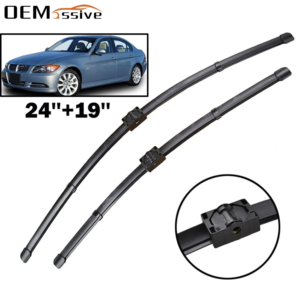 Front Window Windshield Windscreen Wiper Blades Set For BMW 3 Series E90 E91 323i 325i 328i 330i 335i 2005 2006 2007 2008 2009
Front Window Windshield Windscreen Wiper Blades Set For BMW 3 Series E90 E91 323i 325i 328i 330i 335i 2005 2006 2007 2008 2009
