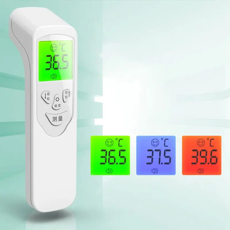 LCD digital display Non-contact IR Infrared Thermometer Forehead Body Baby Adult Medical Surface Temperature Meter Measurement
LCD digital display Non-contact IR Infrared Thermometer Forehead Body Baby Adult Medical Surface Temperature Meter Measurement