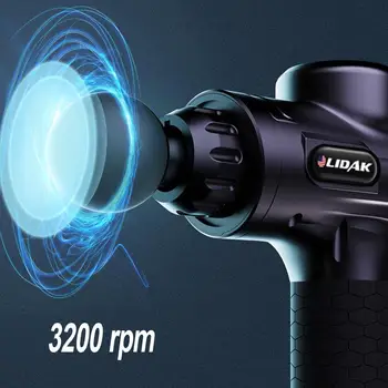 LCD Display Massage Gun Deep Muscle Massager Muscle Pain Body Neck Massage Exercising Relaxation Slimming Shaping Pain Relief
LCD Display Massage Gun Deep Muscle Massager Muscle Pain Body Neck Massage Exercising Relaxation Slimming Shaping Pain Relief
