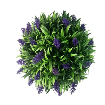 Artificial Lavender Ball Flower Basket, Home Decor Lifelike Hanging Door Garden M89A
Artificial Lavender Ball Flower Basket, Home Decor Lifelike Hanging Door Garden M89A