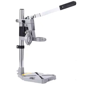 Workstation Drill Press Stand Adjustable Desktop Drill Stand Multifunction Aluminum Base Repair Tool