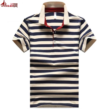 Men`s Summer Short Sleeve Streetwear Classic Striped Cotton Polo Shirt men Breathable Business polo shirts clothes size L~4XL
Men`s Summer Short Sleeve Streetwear Classic Striped Cotton Polo Shirt men Breathable Business polo shirts clothes size L~4XL