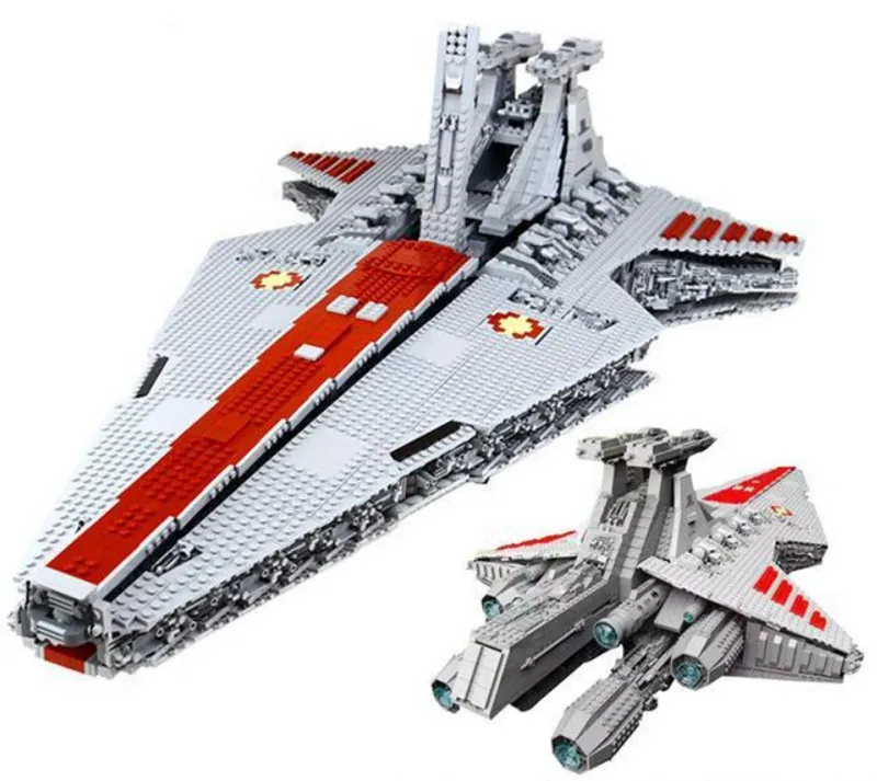 The 05077 MOC Star Wars The UCS ST04 Republic Cruiser Star Destroyer Set Fit Building Blocks Bricks Kids Toys Gifts
The 05077 MOC Star Wars The UCS ST04 Republic Cruiser Star Destroyer Set Fit Building Blocks Bricks Kids Toys Gifts
