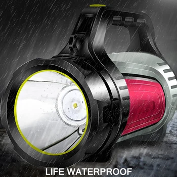 Powerful LED Flashlight Hunting Waterproof Torch Light LED Multifunction Maintenance Flashlight Waterproof Lamp Camping