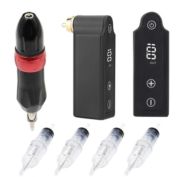 Professional Tattoo Kit with Cartridge Machine And Tattoo DC Connection Mini Tattoo Power Equipment Supplies Free Shipping
Professional Tattoo Kit with Cartridge Machine And Tattoo DC Connection Mini Tattoo Power Equipment Supplies Free Shipping