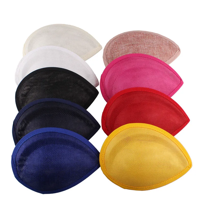 Multiple colors teardrop fascinators bases 16*11 CM SIZE for women wedding occasion fascinators DIY hair accessories 12pcs/lot 
Multiple colors teardrop fascinators bases 16*11 CM SIZE for women wedding occasion fascinators DIY hair accessories 12pcs/lot