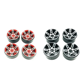 4Pcs Rc Rock Crawler Wheel Rim 1.9 Inch Beadlock For 1/10 Axial Scx10 90046 Tamiya Cc01 D90 D110 Tf2 Traxxas Trx-4
4Pcs Rc Rock Crawler Wheel Rim 1.9 Inch Beadlock For 1/10 Axial Scx10 90046 Tamiya Cc01 D90 D110 Tf2 Traxxas Trx-4
