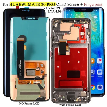 OLED Screen For Huawei Mate 20 Pro LYA-L29/L09 Original Display 10 Touch Screen Replacement For Mate 20 RS OLED + Fingerprint
OLED Screen For Huawei Mate 20 Pro LYA-L29/L09 Original Display 10 Touch Screen Replacement For Mate 20 RS OLED + Fingerprint