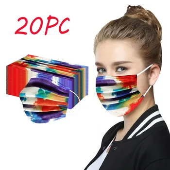 20 Pcs Disposable Mask For Face Adult Breathable Non-Woven Face Masks For Germ Protection For Adults Mascarillas Flag Bandana
20 Pcs Disposable Mask For Face Adult Breathable Non-Woven Face Masks For Germ Protection For Adults Mascarillas Flag Bandana