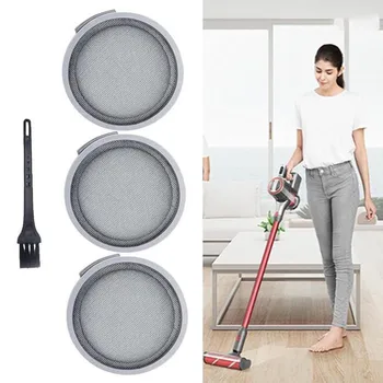 1 x Filter 3 x Filter Cleaning Brush Handheld Vacuum Cleaner Parts Home Appliance Part Accessories For Xiaomi Mijia SCWXCQ01RR
1 x Filter 3 x Filter Cleaning Brush Handheld Vacuum Cleaner Parts Home Appliance Part Accessories For Xiaomi Mijia SCWXCQ01RR