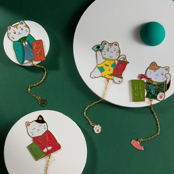 4PCS/LOT Lucky Cat Japanese Fashion Metal Bookmark 10*13cm Creative School Office Stationery Gift
4PCS/LOT Lucky Cat Japanese Fashion Metal Bookmark 10*13cm Creative School Office Stationery Gift