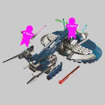 Star Wars Generales Grievous' Combat Speeder Building Blocks Kit Bricks Set Classic Movie Model Kids Toys For Children Gift
Star Wars Generales Grievous' Combat Speeder Building Blocks Kit Bricks Set Classic Movie Model Kids Toys For Children Gift
