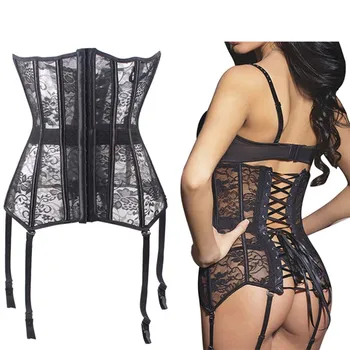 Women Lace Mid-sleeve Chest Corset Waist Trainer Reducing and Shaping Girdles Tight Stomach Slimming Belt Shapewear Body Shaper
Women Lace Mid-sleeve Chest Corset Waist Trainer Reducing and Shaping Girdles Tight Stomach Slimming Belt Shapewear Body Shaper