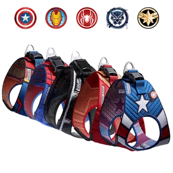 Marvel Dog Cat Harness Pet Adjustable Vest Walking Lead Leash for Puppy Harness for Small Medium Dog Spider Man Captain America
Marvel Dog Cat Harness Pet Adjustable Vest Walking Lead Leash for Puppy Harness for Small Medium Dog Spider Man Captain America