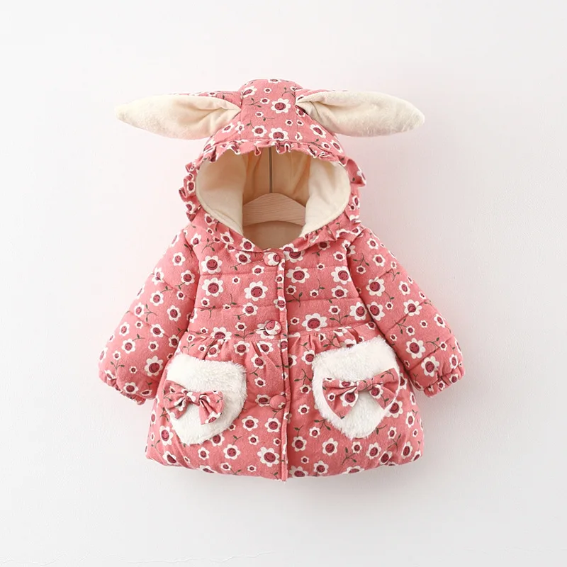 Baby Winter Coat Autumn Kids Outerwear Fashion Casual Print Flower Thick Warm Girls Jackets Toddler Clothes Baby Girl Clothing
Baby Winter Coat Autumn Kids Outerwear Fashion Casual Print Flower Thick Warm Girls Jackets Toddler Clothes Baby Girl Clothing