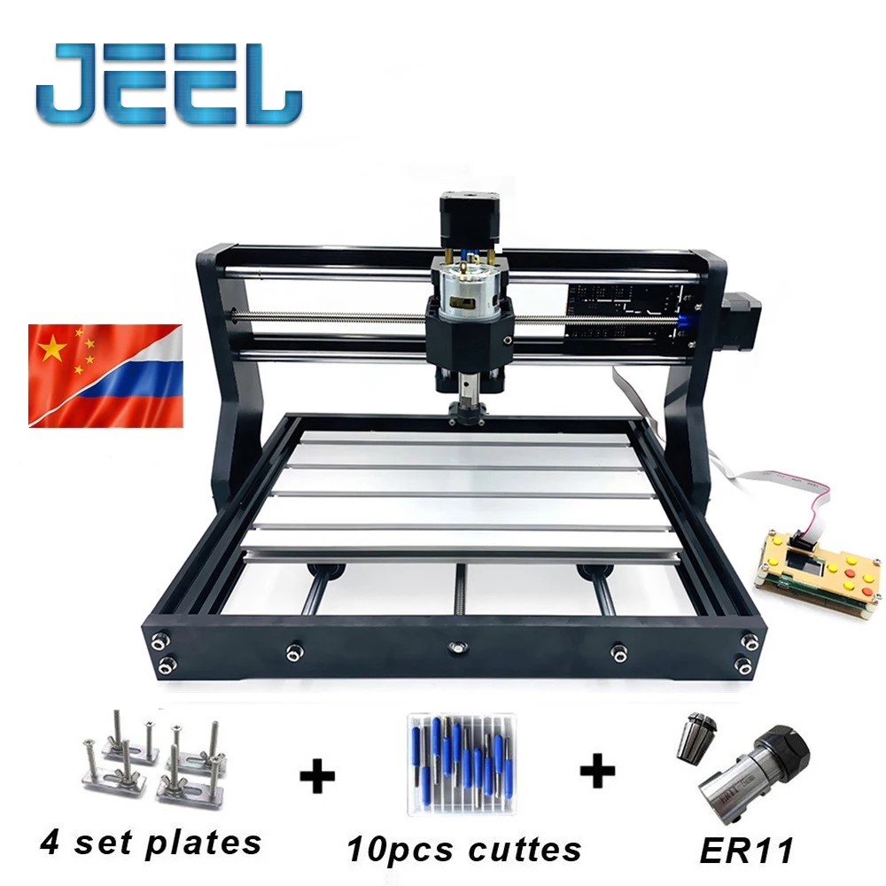 DIY CNC 3018 Pro GRBL,3 Axis PCB Milling machine,Wood Router Laser Engraving,CNC3018 Can Work Offline Bakelite Machine
DIY CNC 3018 Pro GRBL,3 Axis PCB Milling machine,Wood Router Laser Engraving,CNC3018 Can Work Offline Bakelite Machine