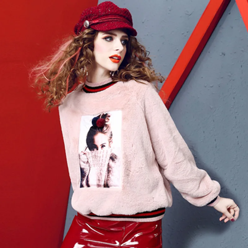 2020 Autumn&Winter Pink White Avatar Printed Warm Casual Style Long Sleeve O Neck Women Loose Pullovers Oversize Free Shiping
2020 Autumn&Winter Pink White Avatar Printed Warm Casual Style Long Sleeve O Neck Women Loose Pullovers Oversize Free Shiping