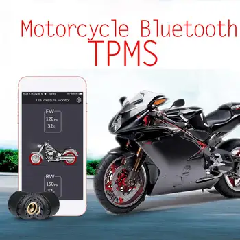 GIORDON Motorcycle TPMS Tire Pressure Monitoring System Wireless Bluetooth APP Presion Neumaticos Automovil 2 External Sensors
GIORDON Motorcycle TPMS Tire Pressure Monitoring System Wireless Bluetooth APP Presion Neumaticos Automovil 2 External Sensors