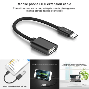 Micro USB OTG Cable Data Transfer Micro USB Male To USB Female Adapter for Samsung HTC Android
Micro USB OTG Cable Data Transfer Micro USB Male To USB Female Adapter for Samsung HTC Android