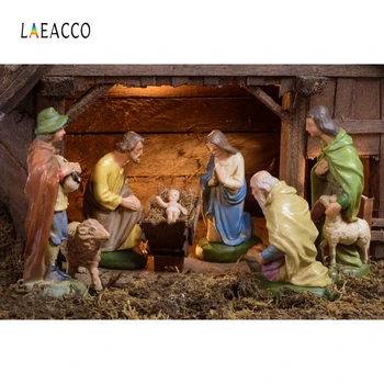 Laeacco Nativity Scene Christian Baby Shower Cowshed Photography Backgrounds Customized Photographic Backdrops for Photo Studio
Laeacco Nativity Scene Christian Baby Shower Cowshed Photography Backgrounds Customized Photographic Backdrops for Photo Studio