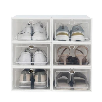 32 Pcs/24 Pcs/12 Pcs Transparent Thickened Dustproof Shoes Organizer Cabinet Box Shoe Storage Boxes Pack Clear Plastic
32 Pcs/24 Pcs/12 Pcs Transparent Thickened Dustproof Shoes Organizer Cabinet Box Shoe Storage Boxes Pack Clear Plastic