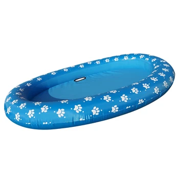 Durable Swimming Pool Inflatable Pet Float With Holes Beach Toy PVC Strong Bearing For Dog Cat Portable Foldable Claw Pattern 
Durable Swimming Pool Inflatable Pet Float With Holes Beach Toy PVC Strong Bearing For Dog Cat Portable Foldable Claw Pattern
