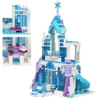 25002 Elsa's Magical Ice Palace Building Blocks Bricks For Kids As Educational Gift Compatible with Lepining 41148 Girl Gifts
25002 Elsa's Magical Ice Palace Building Blocks Bricks For Kids As Educational Gift Compatible with Lepining 41148 Girl Gifts