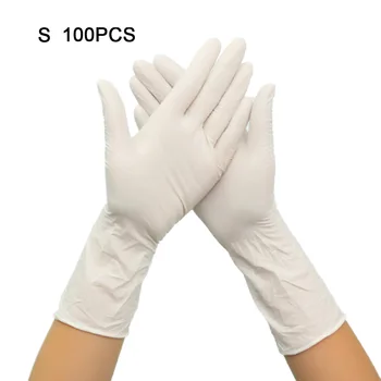 100 Pcs Disposable Rubber Gloves Non-Slip Waterproof Mechanic Food Exam Gloves Latex Eco-Friendly Materials Kitchen Clean Gloves
100 Pcs Disposable Rubber Gloves Non-Slip Waterproof Mechanic Food Exam Gloves Latex Eco-Friendly Materials Kitchen Clean Gloves