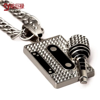 cool mic tapes pendant Necklace swag hip hop pendants and necklaces men gold Chain Jewelry fashion music fans gift rap singer
cool mic tapes pendant Necklace swag hip hop pendants and necklaces men gold Chain Jewelry fashion music fans gift rap singer
