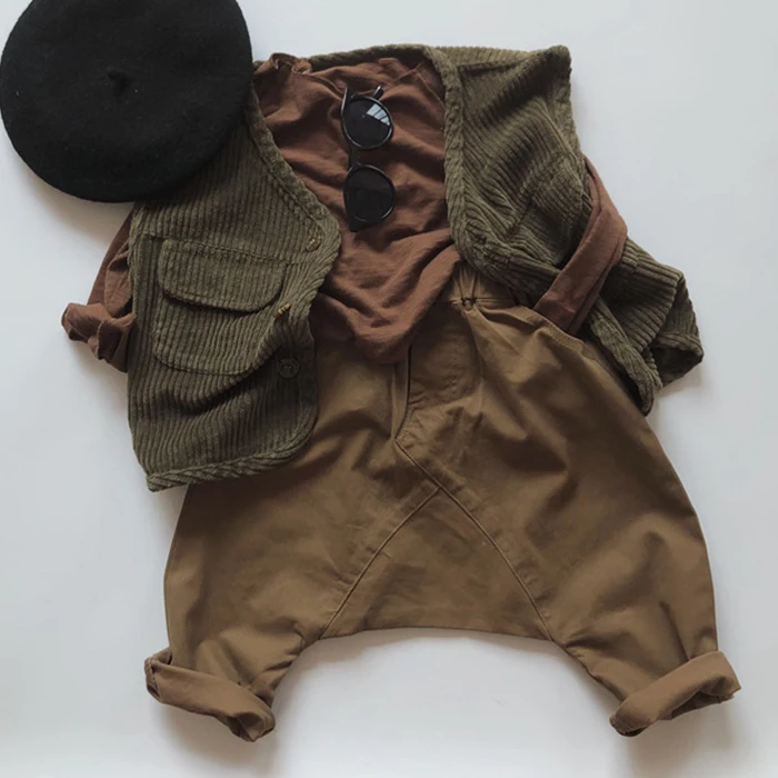 Korean Style Baby Boys Girls Cowboy Pants Kids Casual Elastic Waist Pant Children's Clothing Autumn Baby Boys Girls Jeans 41 H70470075c4164063aa9489c7024f09f0y