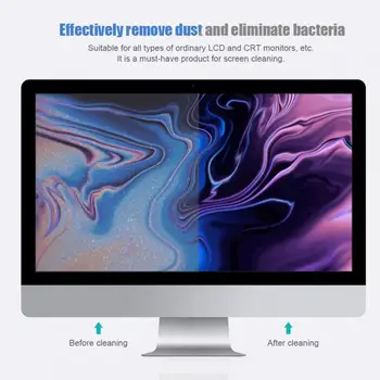 Phone Screen Cleaning Kit 2 in 1 Screen Cleaning Kit for LCD TV Computer Phone Tablet Anti-Static Cloth Cleaner
Phone Screen Cleaning Kit 2 in 1 Screen Cleaning Kit for LCD TV Computer Phone Tablet Anti-Static Cloth Cleaner