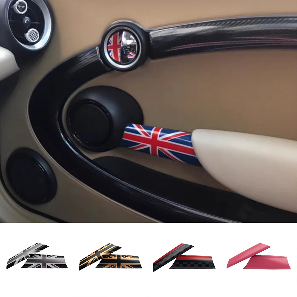 Интерьерная ручка дверной ручки Union Jack модифицированные детали для Mini Cooper S JCW Clubman