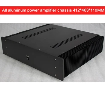 All-aluminum Power Amplifier Chassis WA16 Rear-stage Case Power Supply Shell Multi-purpose Enclosure with Radiator 412*463*110MM
All-aluminum Power Amplifier Chassis WA16 Rear-stage Case Power Supply Shell Multi-purpose Enclosure with Radiator 412*463*110MM