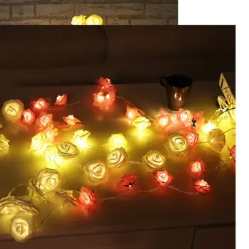 Warm White Christmas Fairy String Rose Shape Lights Wedding Xmas Party Festive Outdoor Decor Lamp
Warm White Christmas Fairy String Rose Shape Lights Wedding Xmas Party Festive Outdoor Decor Lamp