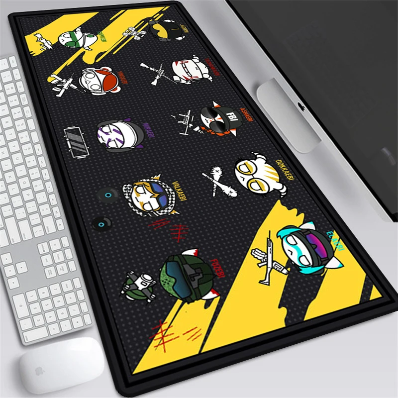 Large 90x40cm Rainbow Six Siege Gaming Mousepad XXL Anime Computer Mouse pad Gamer Locking Edge Laptop Notebook Desk Mat
Large 90x40cm Rainbow Six Siege Gaming Mousepad XXL Anime Computer Mouse pad Gamer Locking Edge Laptop Notebook Desk Mat