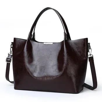 WOMEN'S Bag Simple Code Large Tote Bag Capacity Leather Bag Pu WOMEN'S Handbag New Style-Shoulder Bag Bag 
WOMEN'S Bag Simple Code Large Tote Bag Capacity Leather Bag Pu WOMEN'S Handbag New Style-Shoulder Bag Bag