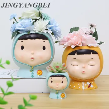 Bigger Cartoon PVC Flower Pot Lovely Succulent Vase Plants Planter Mini Bonsai Cactus Flower Pot Home Decor Craft
Bigger Cartoon PVC Flower Pot Lovely Succulent Vase Plants Planter Mini Bonsai Cactus Flower Pot Home Decor Craft