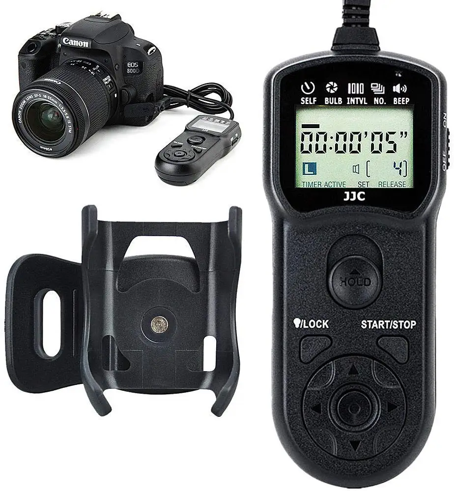 JJC Timer Remote Control Shutter Release for Canon EOS R 90D 80D 77D 70D G3X G5X SX70 HS SX60 HS G10 G11 G12 as Canon RS-60E3
JJC Timer Remote Control Shutter Release for Canon EOS R 90D 80D 77D 70D G3X G5X SX70 HS SX60 HS G10 G11 G12 as Canon RS-60E3