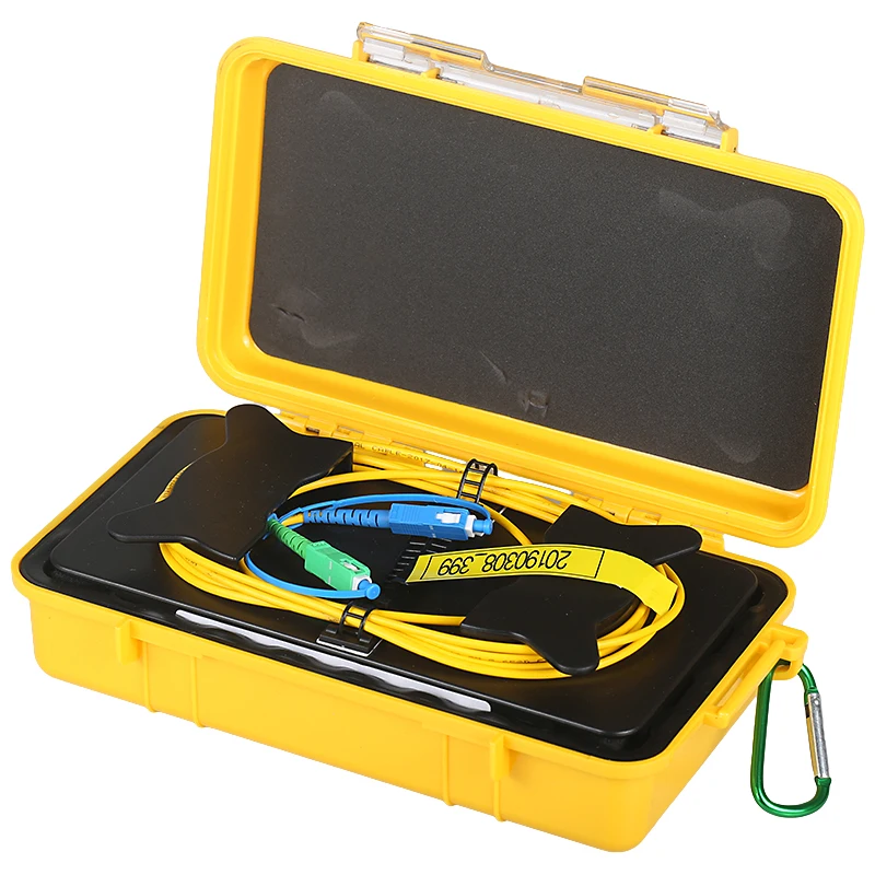 1KM Singlemode Fiber Optical OTDR Launch Cable Box for OTDR Dead Zone Eliminator used with Fiber Optical OTDR
1KM Singlemode Fiber Optical OTDR Launch Cable Box for OTDR Dead Zone Eliminator used with Fiber Optical OTDR