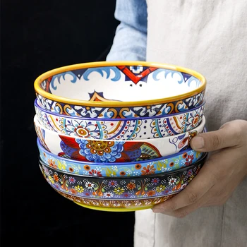 Ceramic Creative Dinner Plate Deep Plate Simple Home Net Red Breakfast Pasta Plate Modern Fruit Salad Rice Dish LB42503
Ceramic Creative Dinner Plate Deep Plate Simple Home Net Red Breakfast Pasta Plate Modern Fruit Salad Rice Dish LB42503