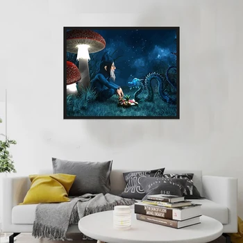 New Diamond Embroidery Dwarf Mushroom Full Drilling Diamond Painting Cross Stitch Home Decoration Christmas's Holiday Gift
New Diamond Embroidery Dwarf Mushroom Full Drilling Diamond Painting Cross Stitch Home Decoration Christmas's Holiday Gift