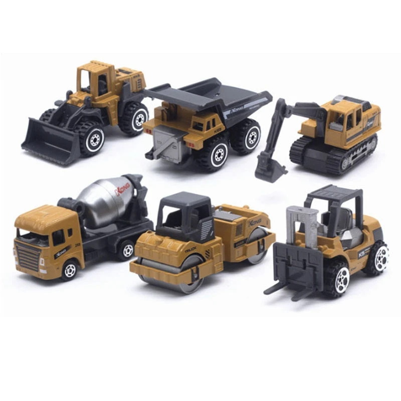 6Pcs/Set 1:64 Alloy Engineering Vehicle Mini Excavator Forklift Model Cars Toy Set Collections Gift for Children Kids
6Pcs/Set 1:64 Alloy Engineering Vehicle Mini Excavator Forklift Model Cars Toy Set Collections Gift for Children Kids