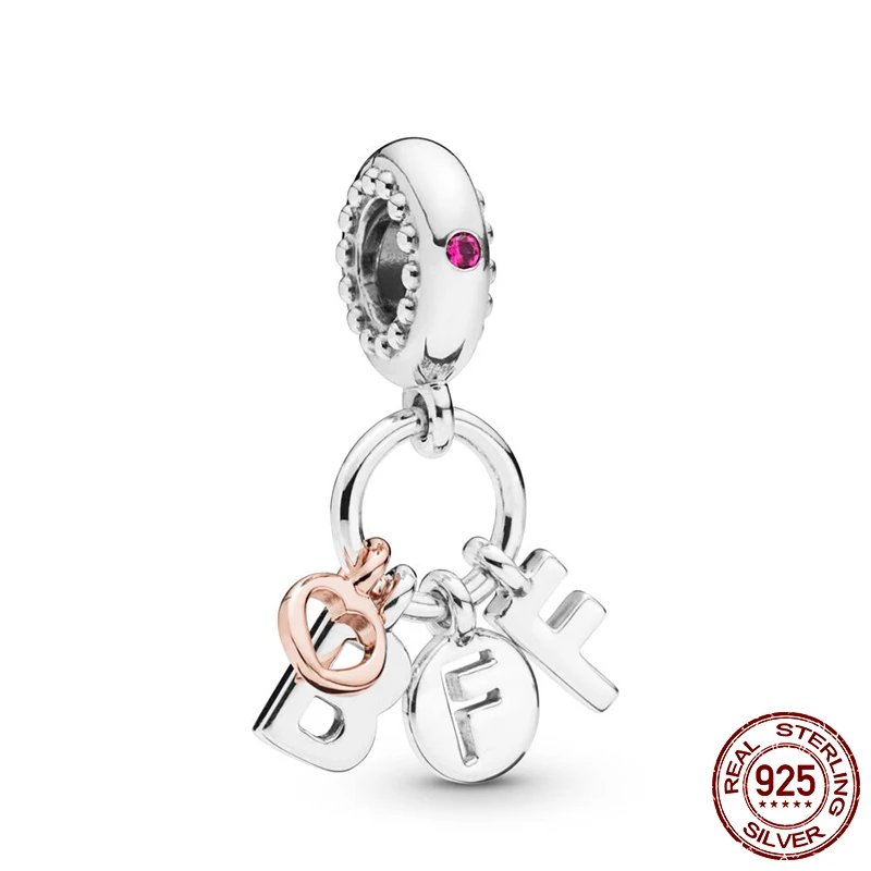 925 Sterling Silver Beads Charm Fit Original Pandora Bracelets Necklaces Best Friends Pendant Charms Bead Jewelry for Girls Gift
925 Sterling Silver Beads Charm Fit Original Pandora Bracelets Necklaces Best Friends Pendant Charms Bead Jewelry for Girls Gift