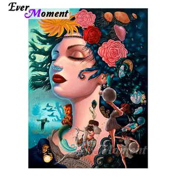 Ever Moment Diamond Painting Kits Girl Fantasy Portrait Full Square Resin Drill Diamond Embroidery Mosaic Crafts Art Decor 4Y306
Ever Moment Diamond Painting Kits Girl Fantasy Portrait Full Square Resin Drill Diamond Embroidery Mosaic Crafts Art Decor 4Y306