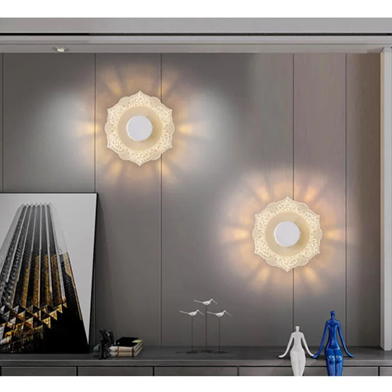 Креативный светодиодный настенный потолочный светильник для спальни гостиной
