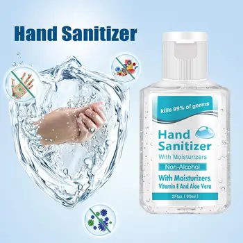 60ml Portable Non-Alcohol Waterless Quick Dry Skin Moisturizing Hand Sanitizer 
60ml Portable Non-Alcohol Waterless Quick Dry Skin Moisturizing Hand Sanitizer