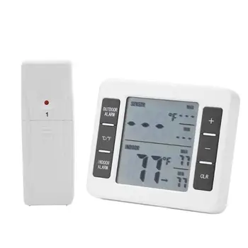 Wireless LCD Digital Sound Alarm Refrigerator Thermometer Temperature Meter
Wireless LCD Digital Sound Alarm Refrigerator Thermometer Temperature Meter