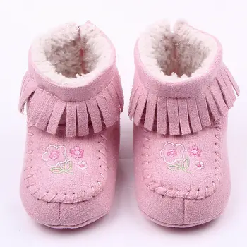 Newborn Baby Girl Snow Boots Infant Toddler Crib Shoes Prewalker Size 0-18M Baby Shoes
Newborn Baby Girl Snow Boots Infant Toddler Crib Shoes Prewalker Size 0-18M Baby Shoes